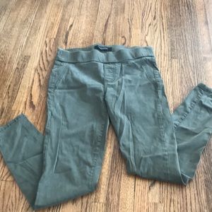 Liverpool olive pull on skinny pant